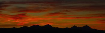Sunset Over The Sisters
