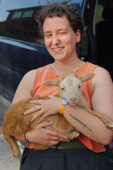 Dorothy and Kid Goat