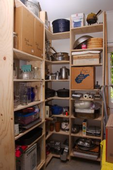New Kitchen Storage Shelves